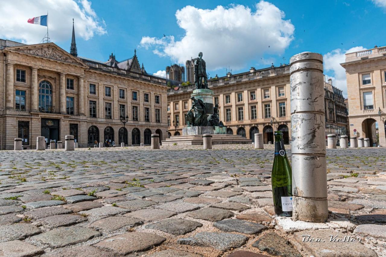Augustins Appartement T2 Lumineux Proche Cathedrale ランス エクステリア 写真